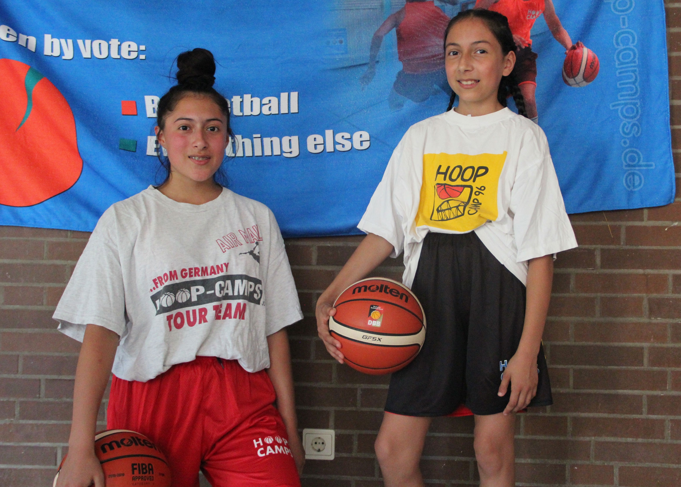 Basketballcamp Geschwister