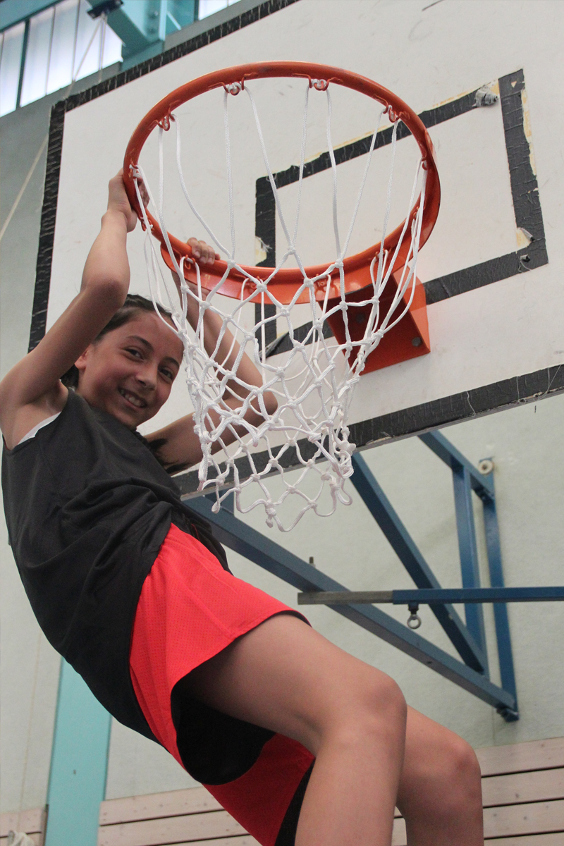 Basketballcamp Dunking