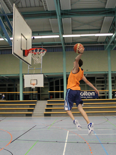 Basketballcamp in der Sportalle Basketball Sporthalle